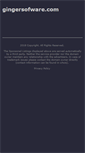 Mobile Screenshot of gingersofware.com